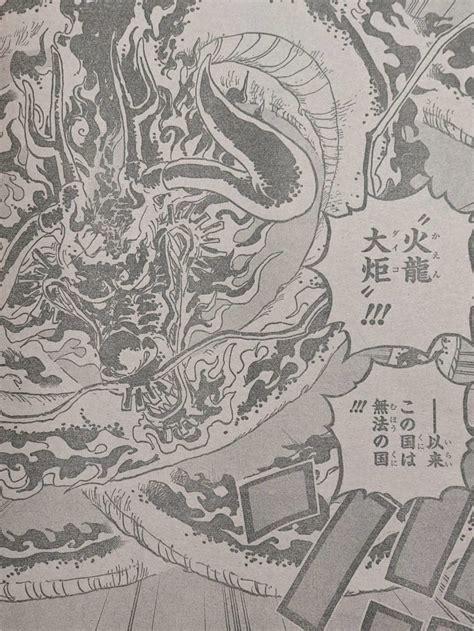 火龍大炬|カイドウの火龍大炬と昇龍・火焔八卦｜ONEPIECE1048話考